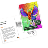 Alebrije Ausmalbuch Amorbrijes 13 Motive Coloring Book