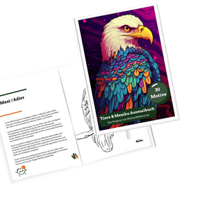 Ausmalbuch digital Tiere