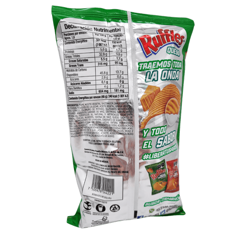 Ruffles Käse Snack - QUESO 48g (klein) - back