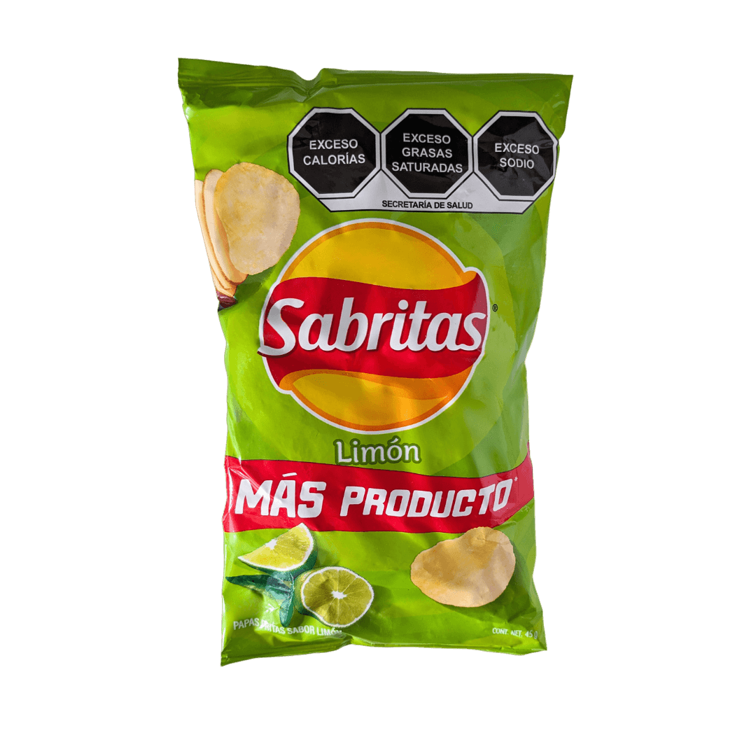 Chips / Papas Limón von Sabritas 45g – MexicoMiAmor
