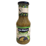 San Marcos Salsa Verde medium picante 500g Flasche front