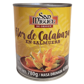 Flor de Calabaza von San Miguel Kürbisblüten Konservensdose 780g front