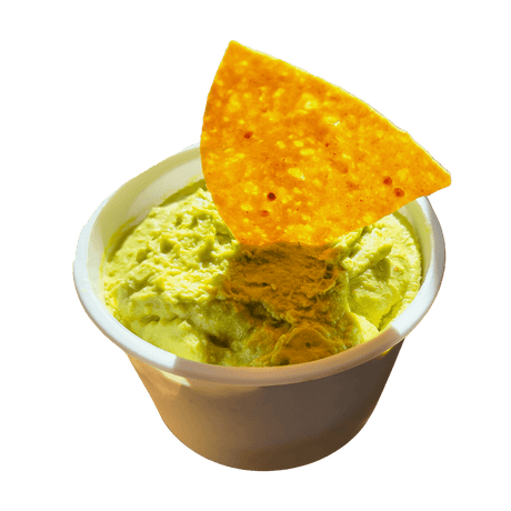 Santo Guacamole Dip gekühlt 500g Becher offen mit Chip