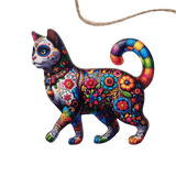 Alebrije Holzfigur-Anhänger mexikanisch bunte Motive als Set oder einzeln