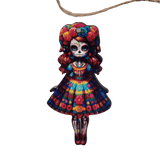 Alebrije Holzfigur-Anhänger mexikanisch bunte Motive als Set oder einzeln