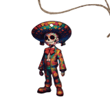Alebrije Holzfigur-Anhänger mexikanisch bunte Motive als Set oder einzeln