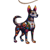 Alebrije Holzfigur-Anhänger mexikanisch bunte Motive als Set oder einzeln