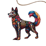 Alebrije Holzfigur-Anhänger mexikanisch bunte Motive als Set oder einzeln