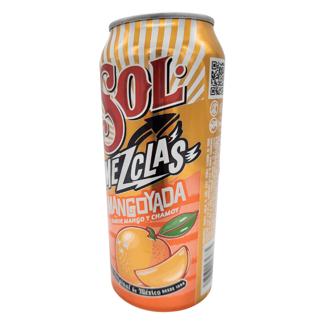 Sol Mezclas Mangoyada Mango y Chamoy 473ml Dose side