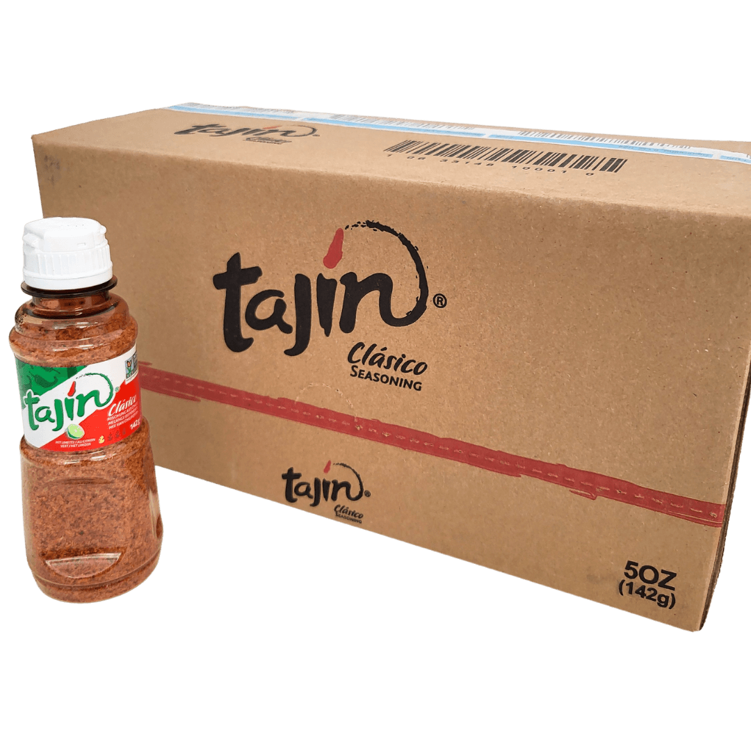 24x Tajin 142g box front single feature