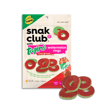 Tajin Sandia Watermelon Rings von snak club 64g