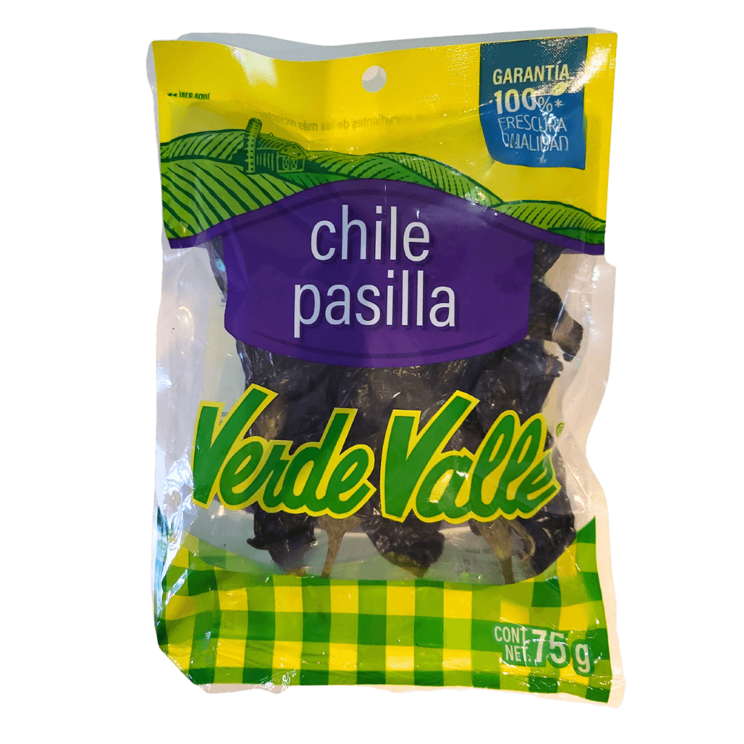 Verde Valle Pasilla Chili Pods 75g