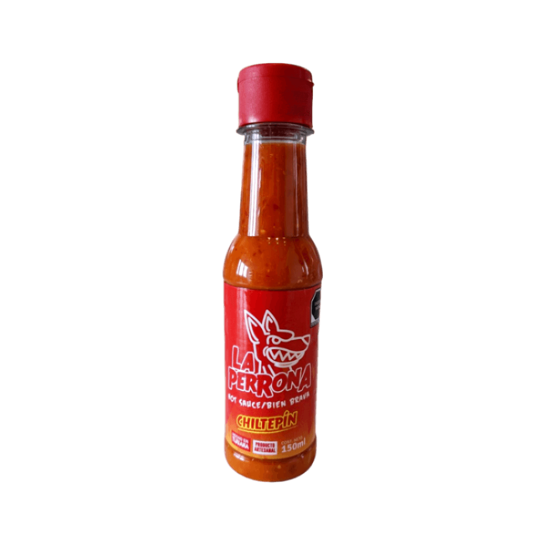 Salsa de Chile Chiltepín La Perrona / Wichos Foods 150ml