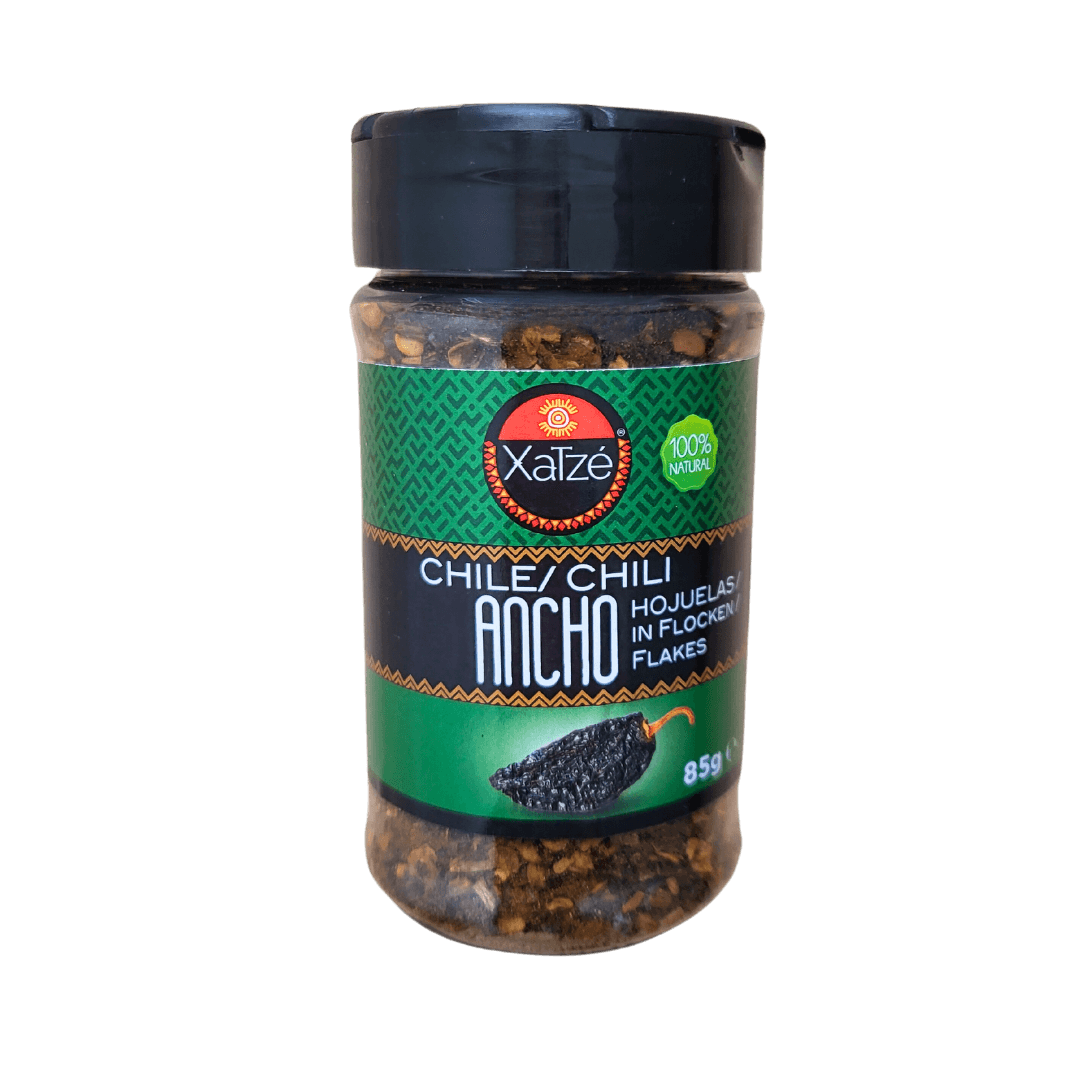 Würzmischung Ancho Chili Flocken von Xatzé 85g (MHD 11-NOV-2025)