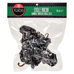 Xatze Ancho Chilischoten getrocknet 75g Packung front