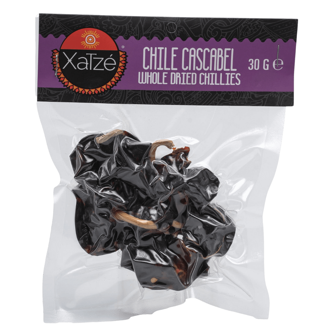 Xatze Cascabel Chilischoten getrocknet 30g Packung front