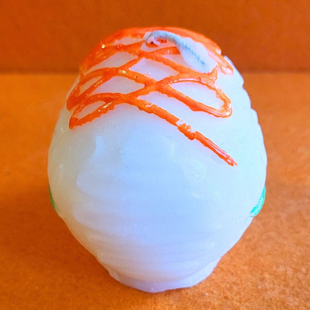 Zuckerschädel Kerze 5