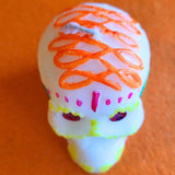 Zuckerschädel Kerze 3
