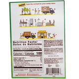 Pulparindo Tamarinden Wassermelonen Kaustreifen Display 280g backside
