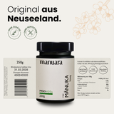 Premium Manuka-Honig MGO 400+ im lichtundurchlässigen Glas
