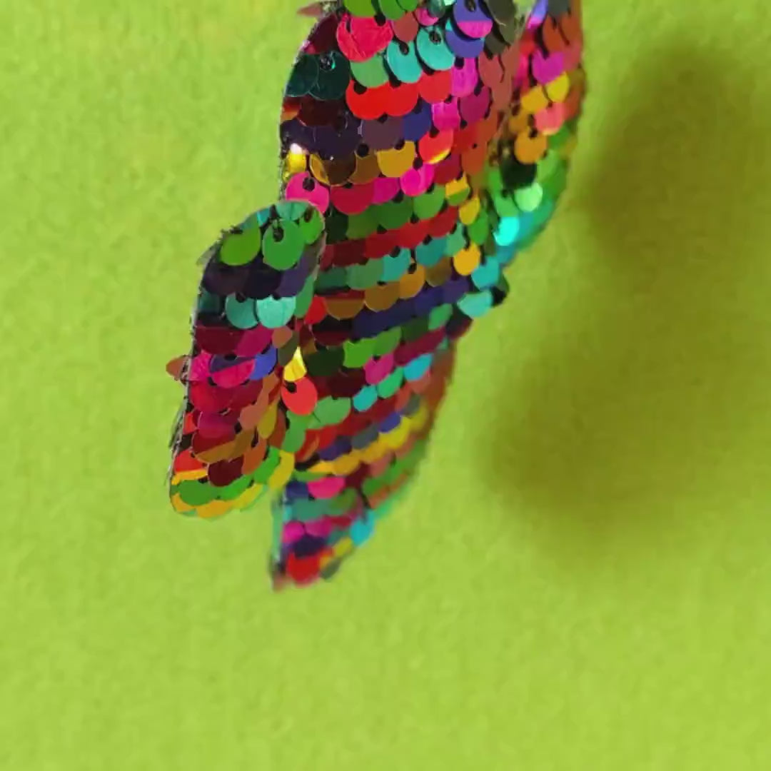 Llavero de lentejuelas en forma de Cactus / varios colores