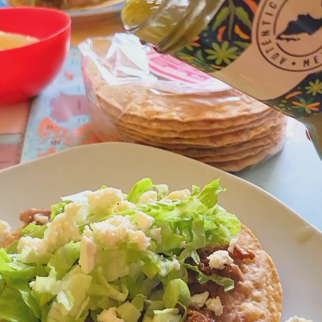 Salsa Verde San Marcos 500g Molcajete Video