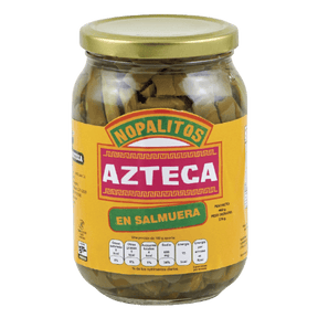 (WANTED) Nopales Kaktus Streifen grob geschnitten im Glas von Azteca 460 g - MexicoMiAmor