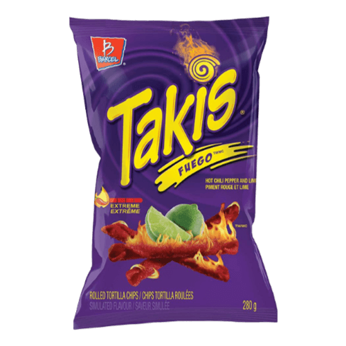 Takis Fuego Snack Knabberei (große Packung, USA) von Barcel 280g