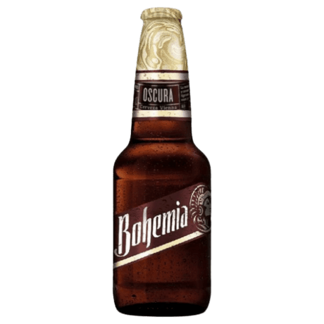 Cerveza Bohemia Obscura Dunkles Bier 355 ml. 4.9 Vol. Alc. - MexicoMiAmor