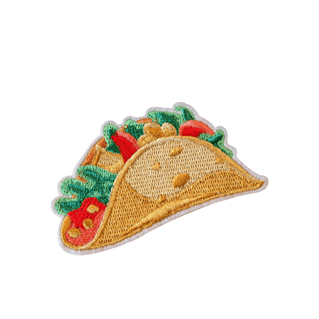Iron-on Patch image with Mexican motifs as a set or individually