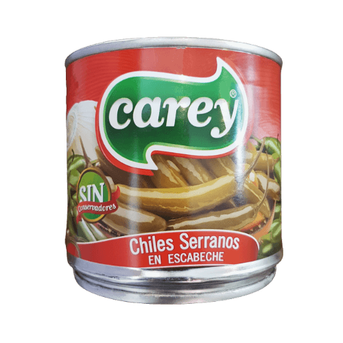 Chiles Serranos Chilischoten en Escabeche eingelegt von Carey 340g