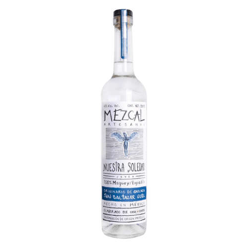 Mezcal Artesanal Joven  "Nuestra Soledad" SAN BALTAZAR  GUELAVILA 47% Vol. Alc. 700ml