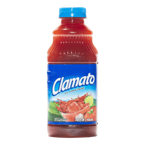 Jugo de tomate Clamato El Original con almeja 946 ml (CAD 27-APR-2025)