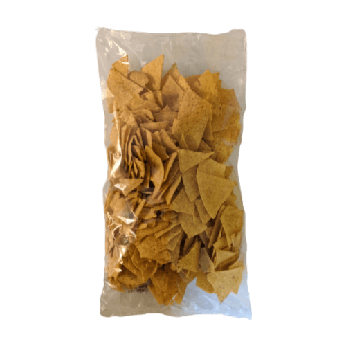 Tortilla Chips / Totopos in triangular shape salted in bag 500g