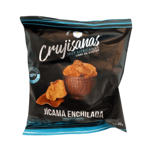 Jicama Vegetable Chips with Chili from Crujisanas 30g