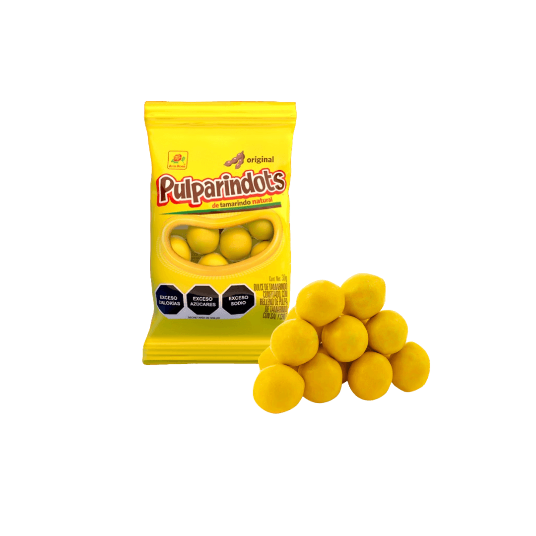 Pulparindots Display sweet and sour candies from De La Rosa 270g (12x30g)