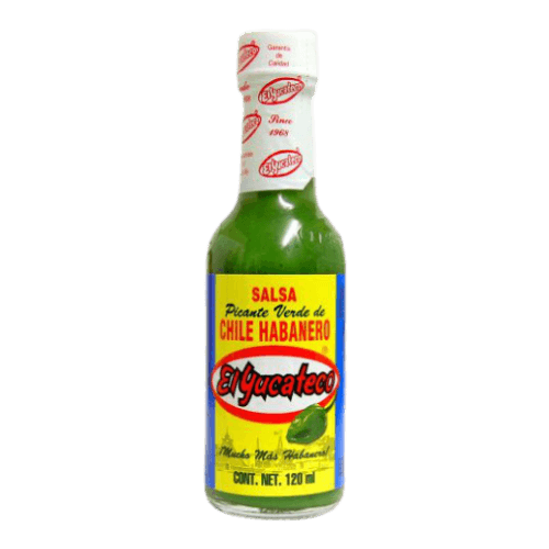 Grüne Salsa Habanero El Yucateco 120 ml - MexicoMiAmor