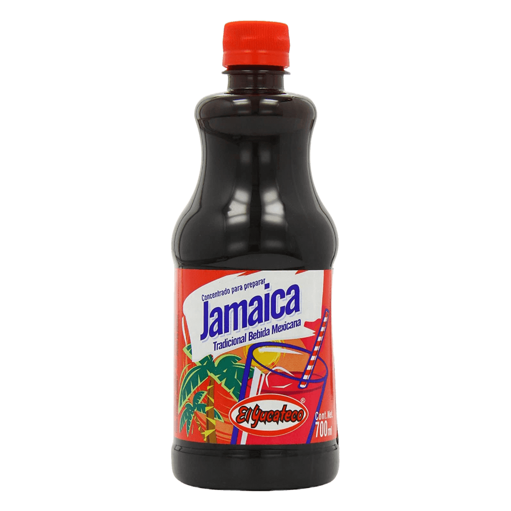 Jamaica Concentrate for Mexican Hibiscus Drink from El Yucateco 700ml