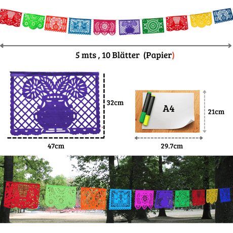 Enramada de Papel picado / Paper garland