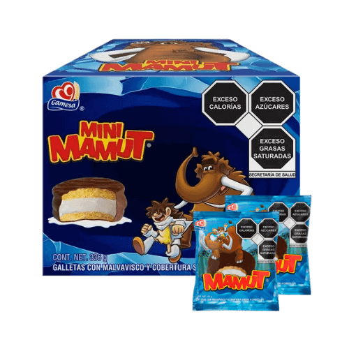 Mini-Mamut Kekse mit Schokolade und Marshmellow 336g