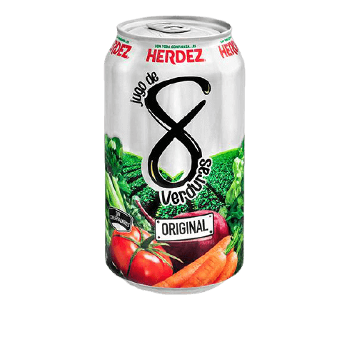 Herdez Jugo de 8 Verduras / Saft aus 8 verschiedenen Gemüsearten (mild) - MexicoMiAmor