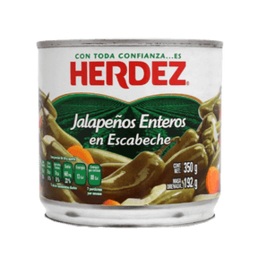 Chili Jalapeno Entero ganze Schote Herdez 350 g - MexicoMiAmor