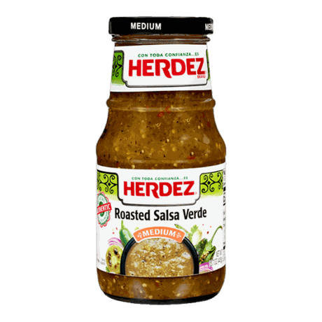 Grüne Salsa Verde geröstet Herdez große Variante 434 g - MexicoMiAmor