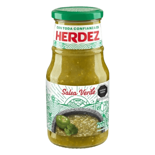 Salsa Verde Herdez 453 g Glas - MexicoMiAmor