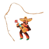 Wooden Figure pendant with Mexican motifs as a set or individually