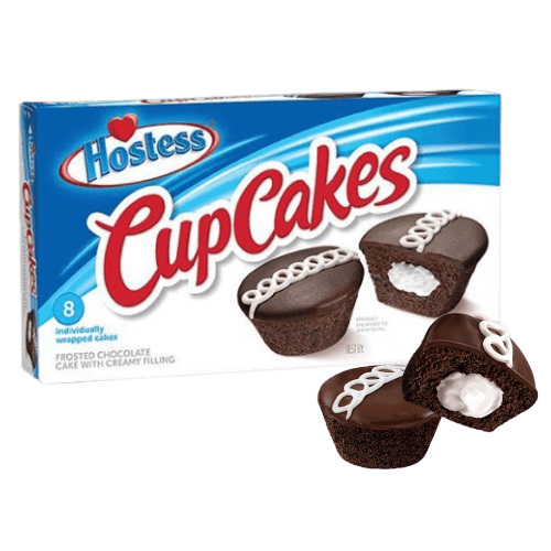 Chocolate Cup Cakes from Hostess like Pingüinos from Marinela 360g (8 pcs.)