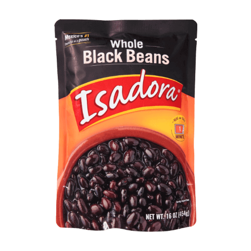 Frijoles Enteros negros ganze schwarze Bohnen von Isadora 454g - MexicoMiAmor