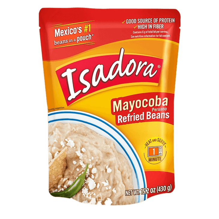 Peruvian Refried Beans / Mayocoba bean puree from Isadora 430g