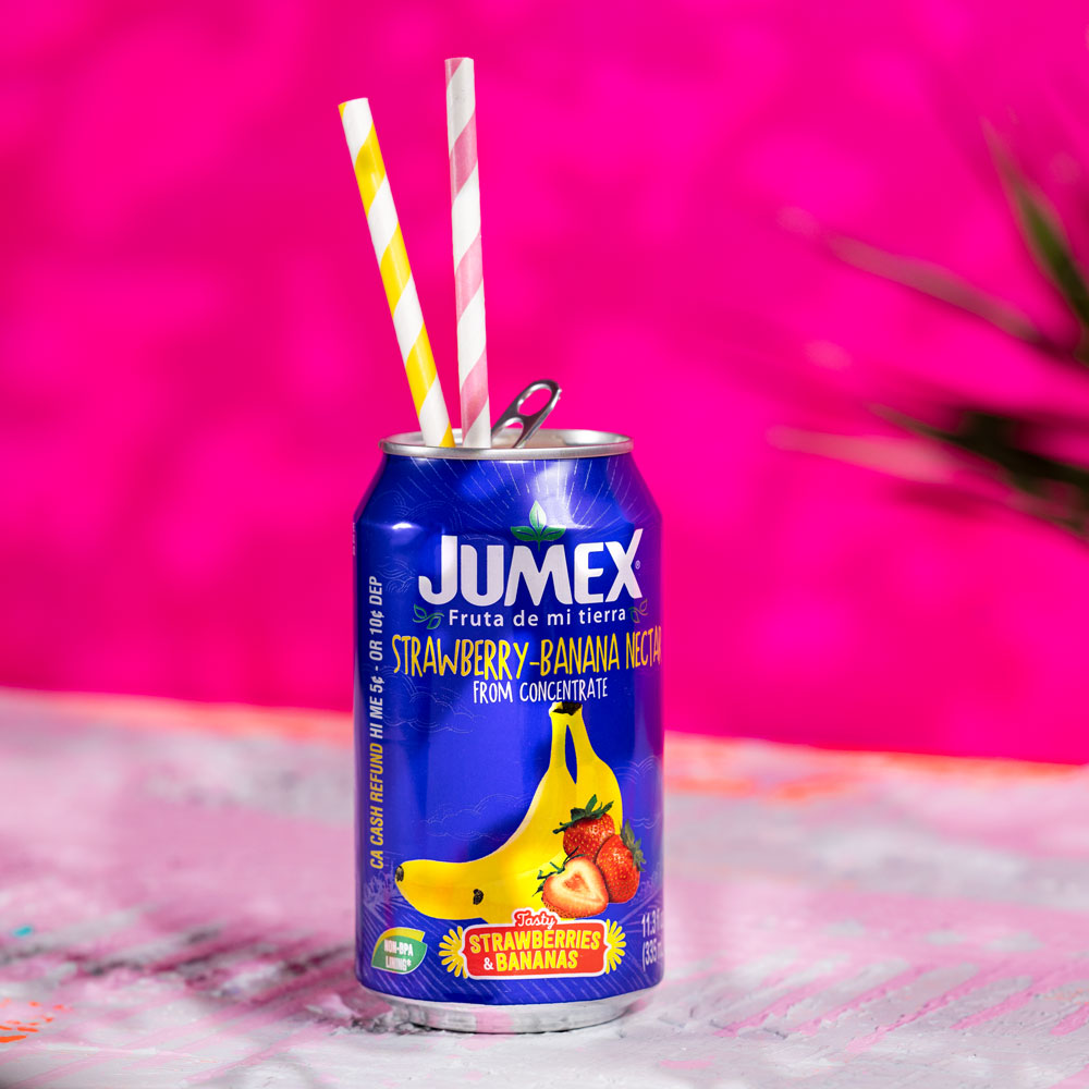 Jumex Erdbeer-Banane / Fresa-Banana süßes Erfrischungsgetränk 355ml