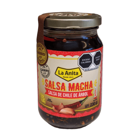 Salsa Macha de Chile de Arbol 230g von La Anita Produkt